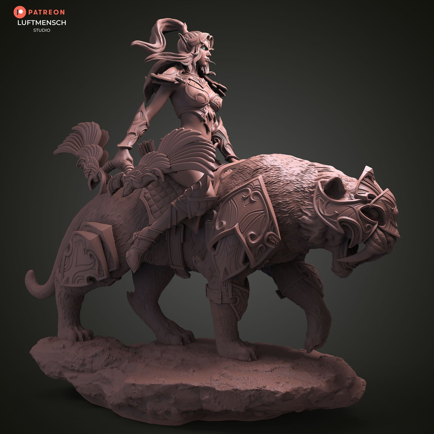 Tyrande Y Ashalah · WORLD OF WARCRAFT · 218mm y 349mm