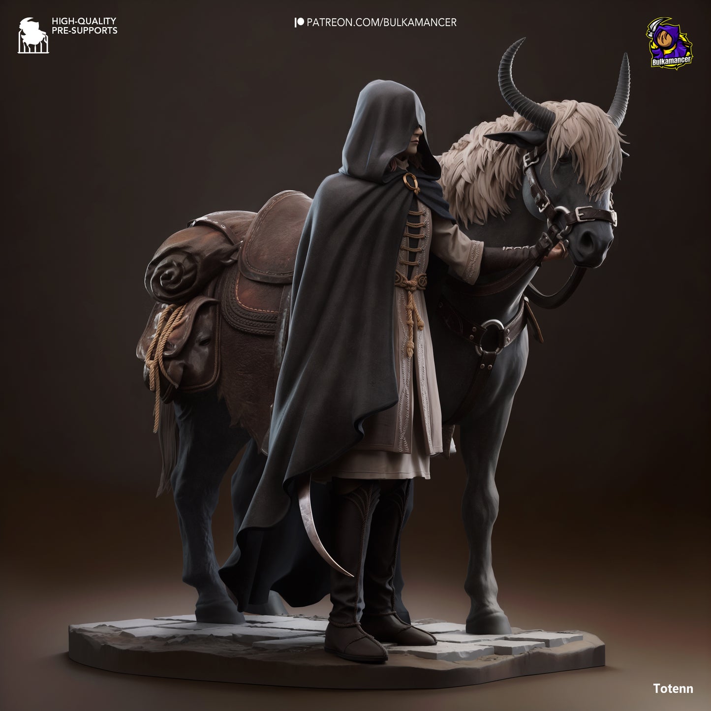 La Doncella de la Llama - 22,7 cm