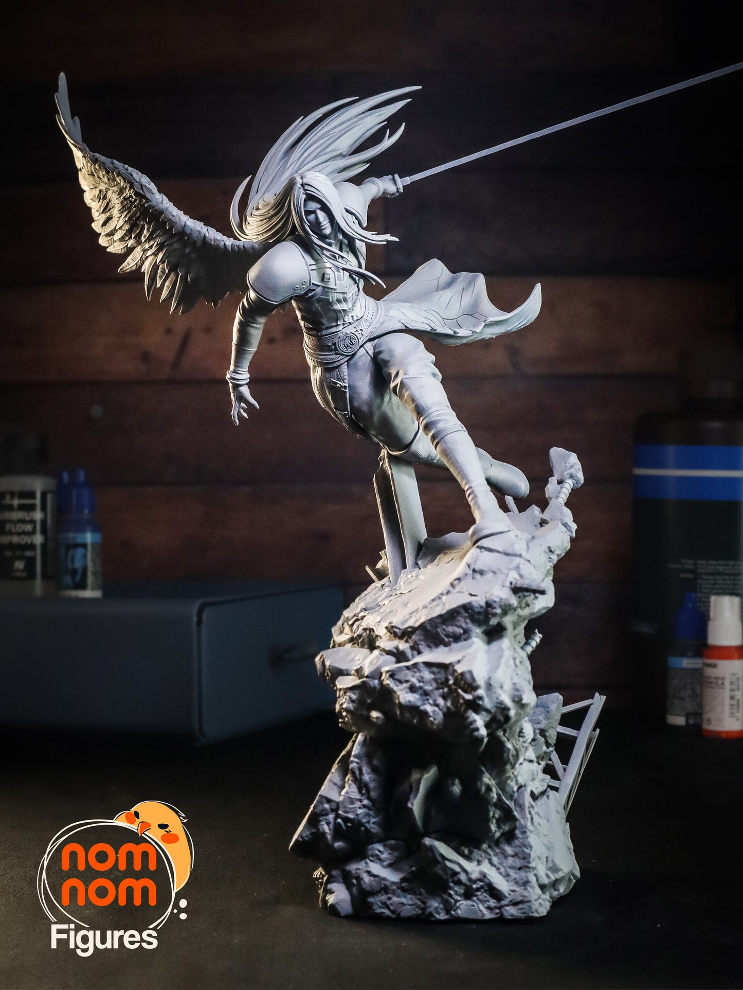 Sephiroth · FINAL FANTASY VII · NomNom Figure 376mm and 166mm