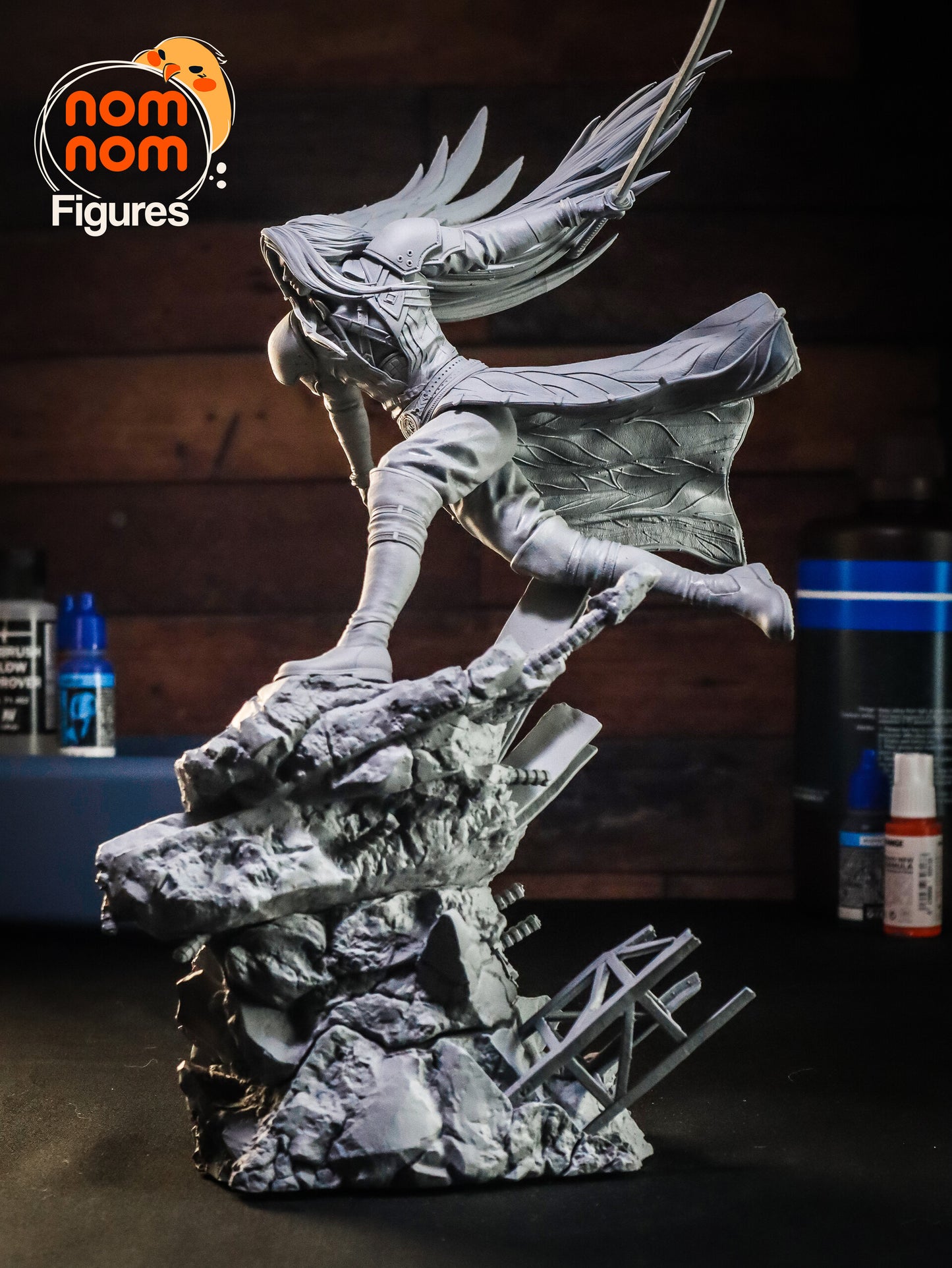 Sephiroth · FINAL FANTASY VII · NomNom Figure 376mm and 166mm