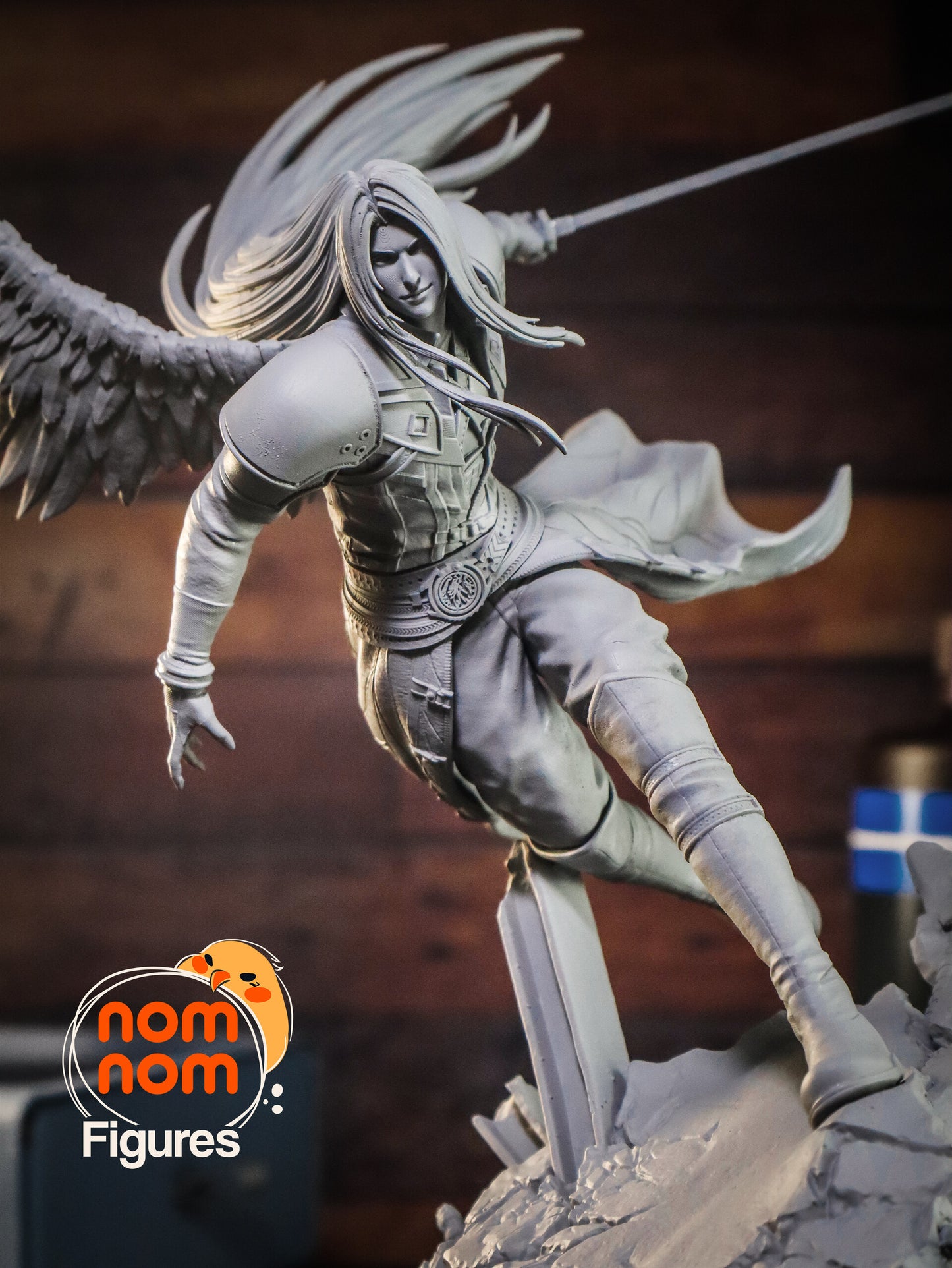 Sephiroth · FINAL FANTASY VII · NomNom Figure 376mm and 166mm