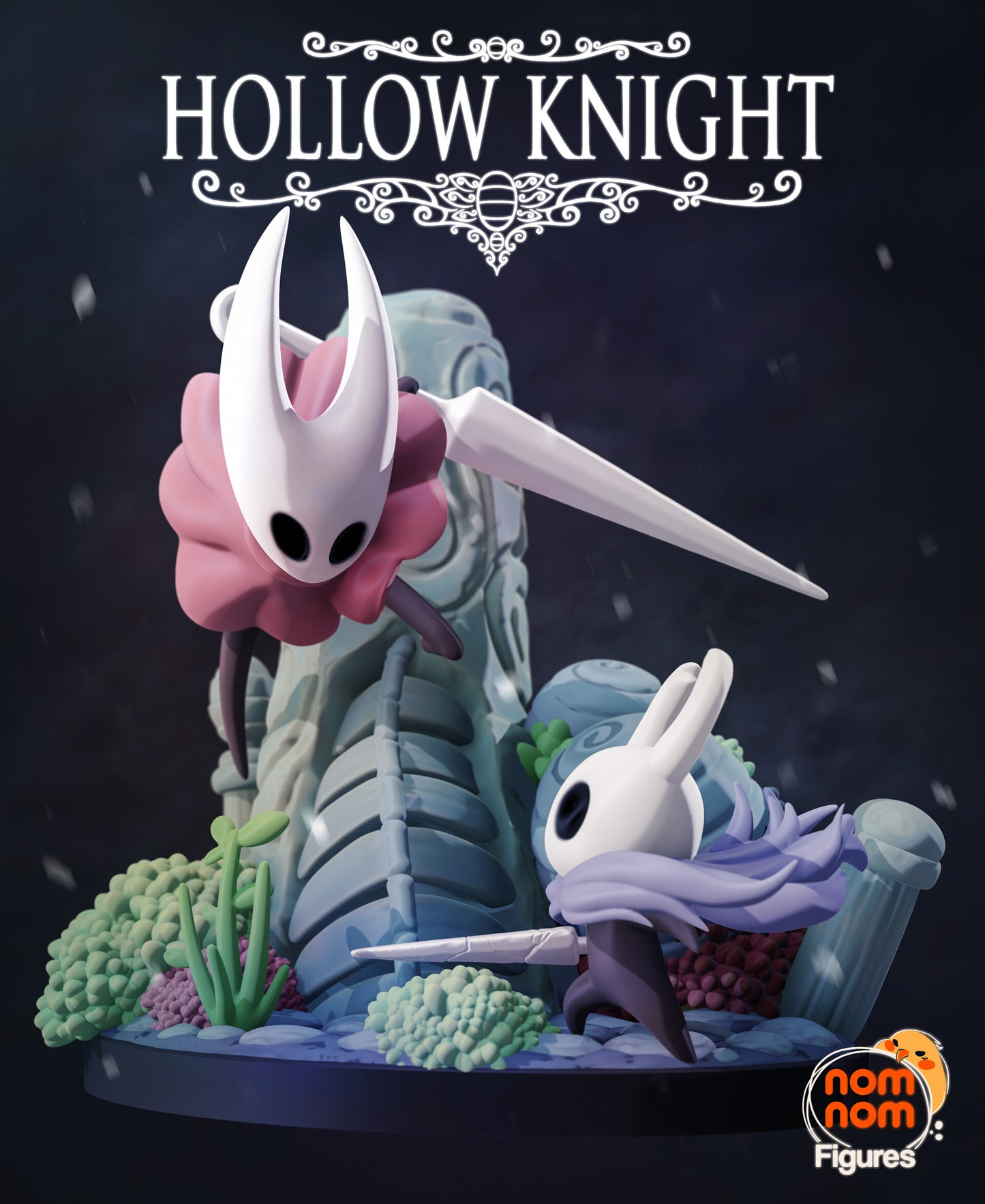 Hollow Knight Diorama NomNom Figures 15 cm