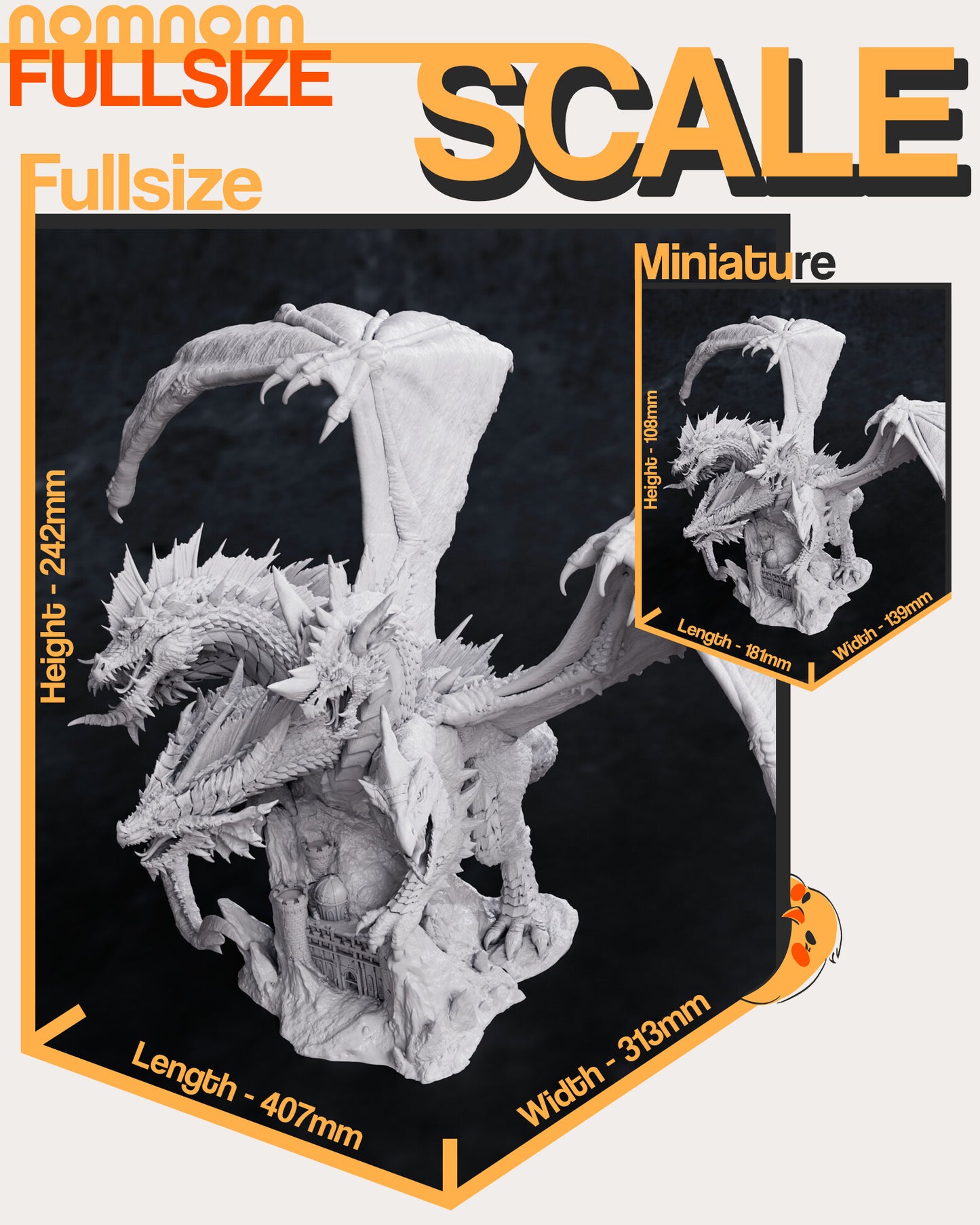TIAMAT · DUNGEONS & DRAGONS · 242mm