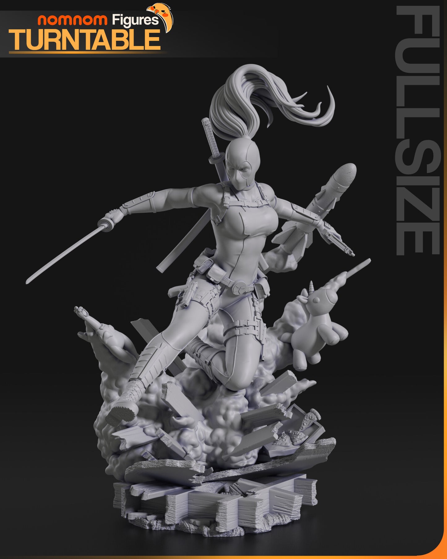 LADY DEADPOOL · 1:10 Scale · 226 mm