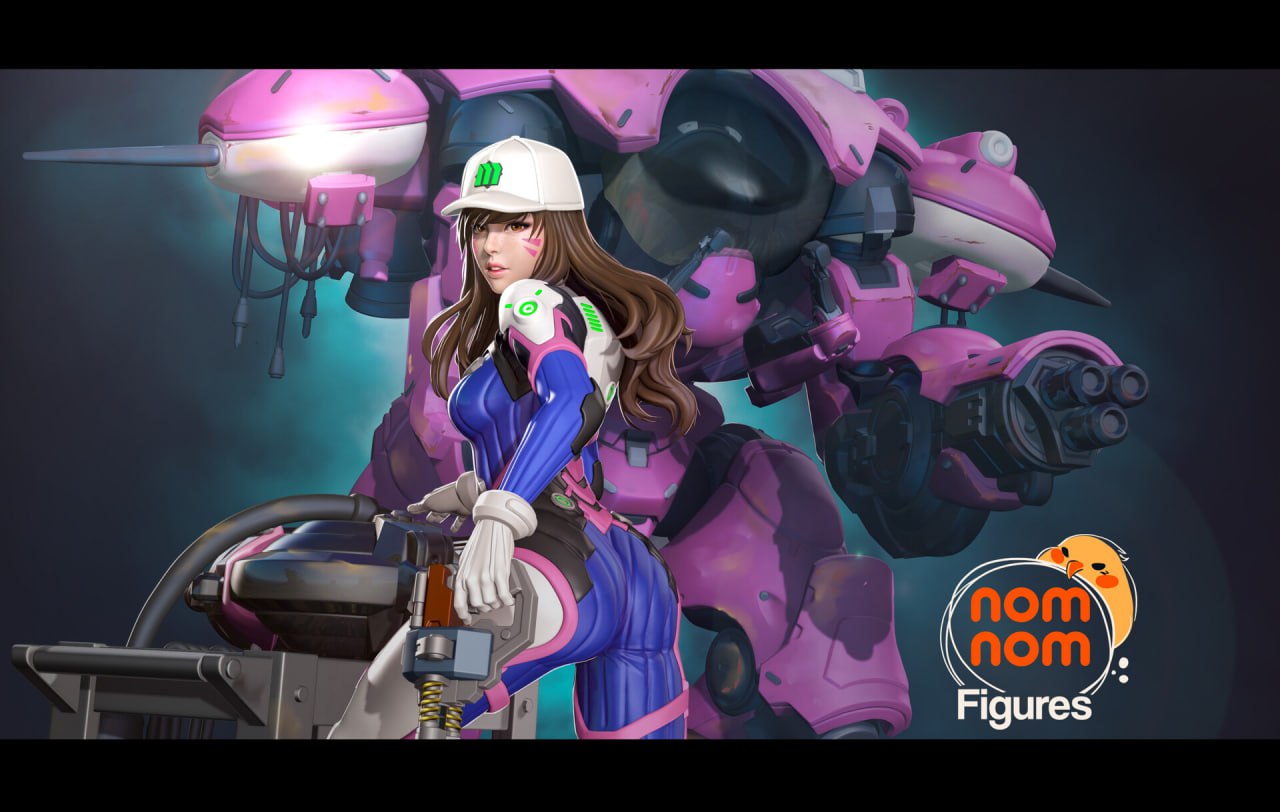D.Va Hana Song Overwatch - 35 cm