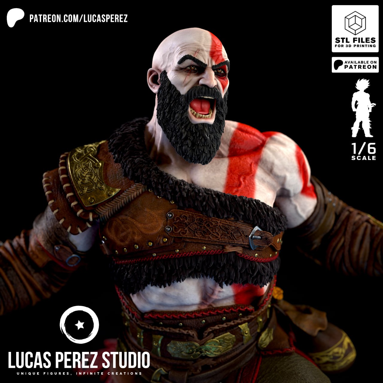Kratos · God Of War · 1:6