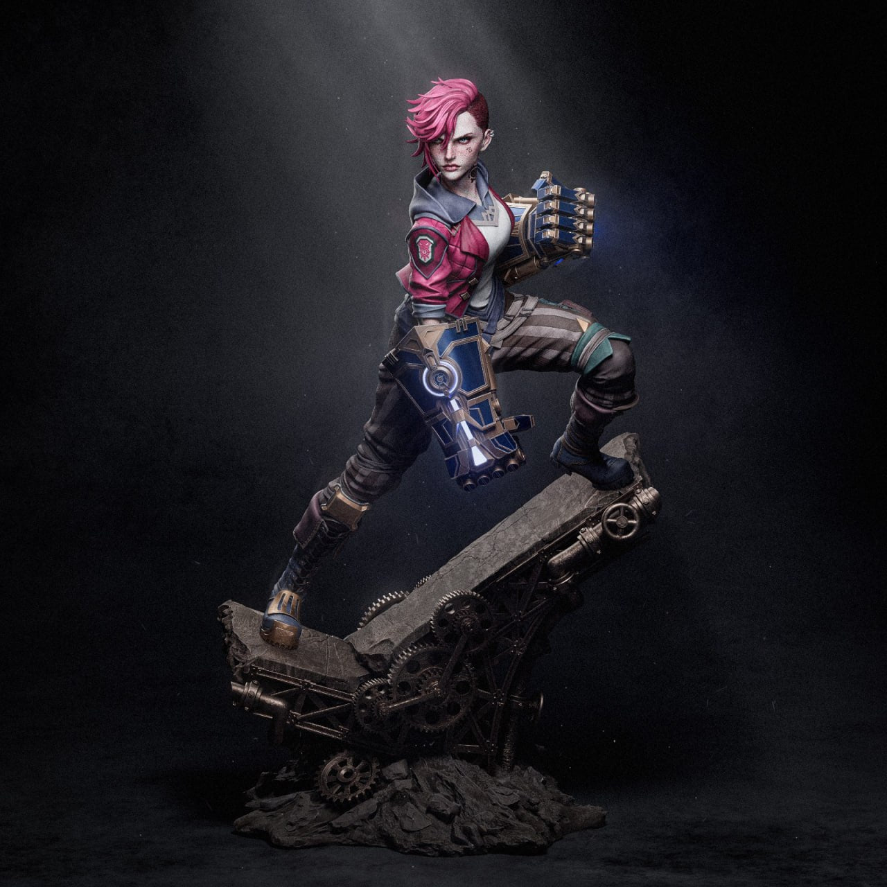 Vi · Arcane · CA3D Studio · 1:9 escala