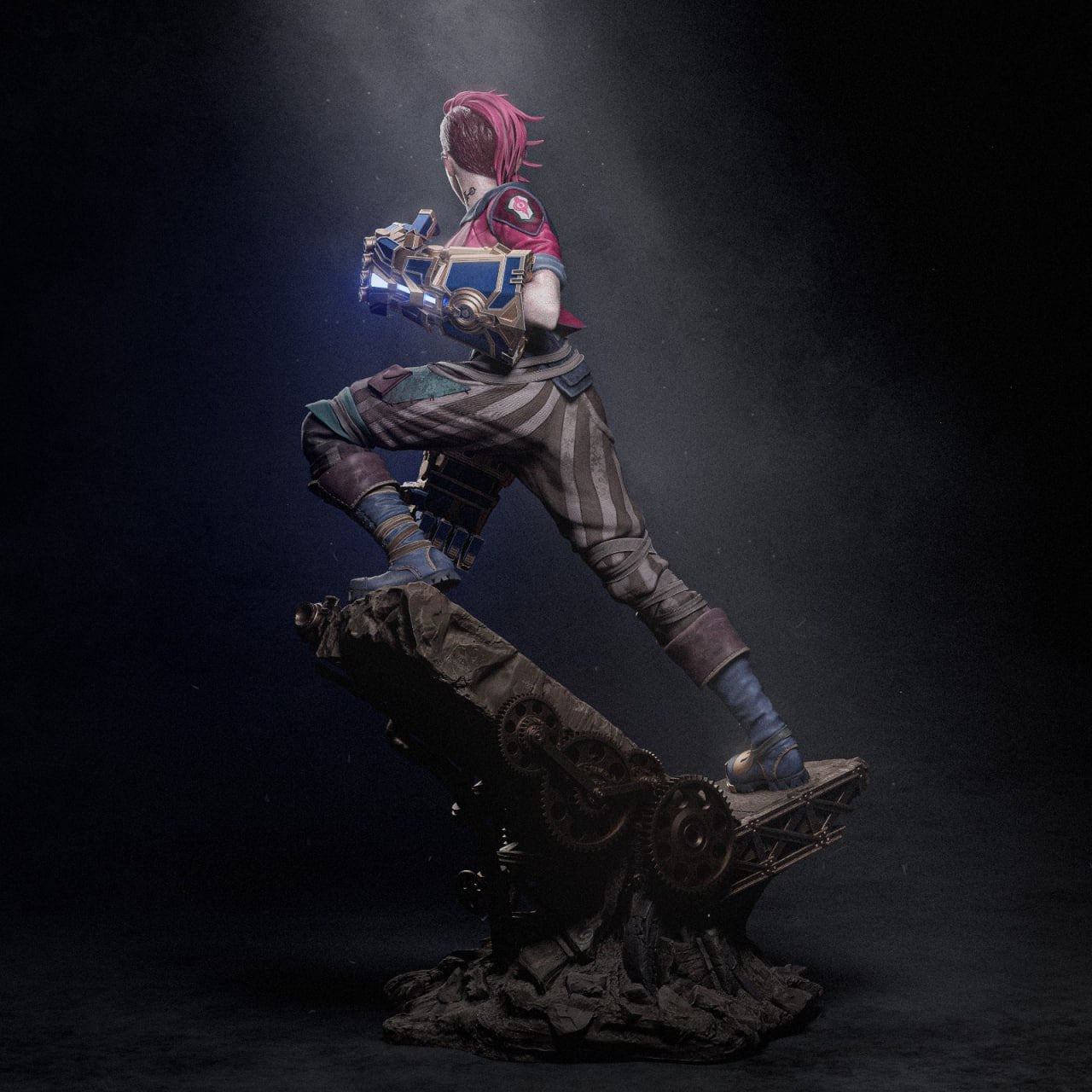 Vi · Arcane · CA3D Studio · 1:9 escala