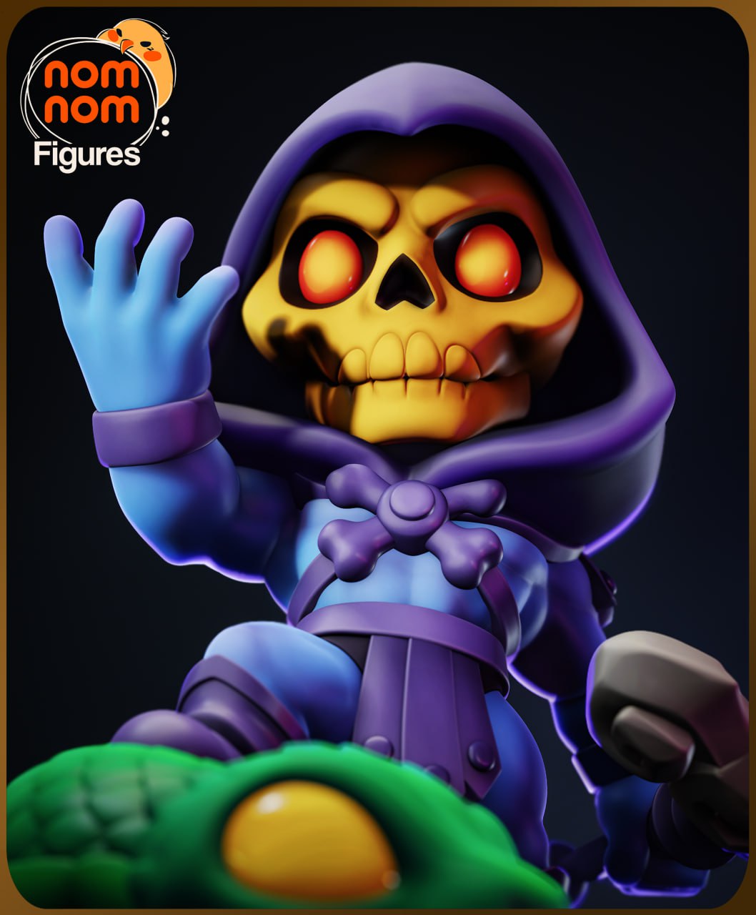 Chibi Skeletor - He-man - 15cm