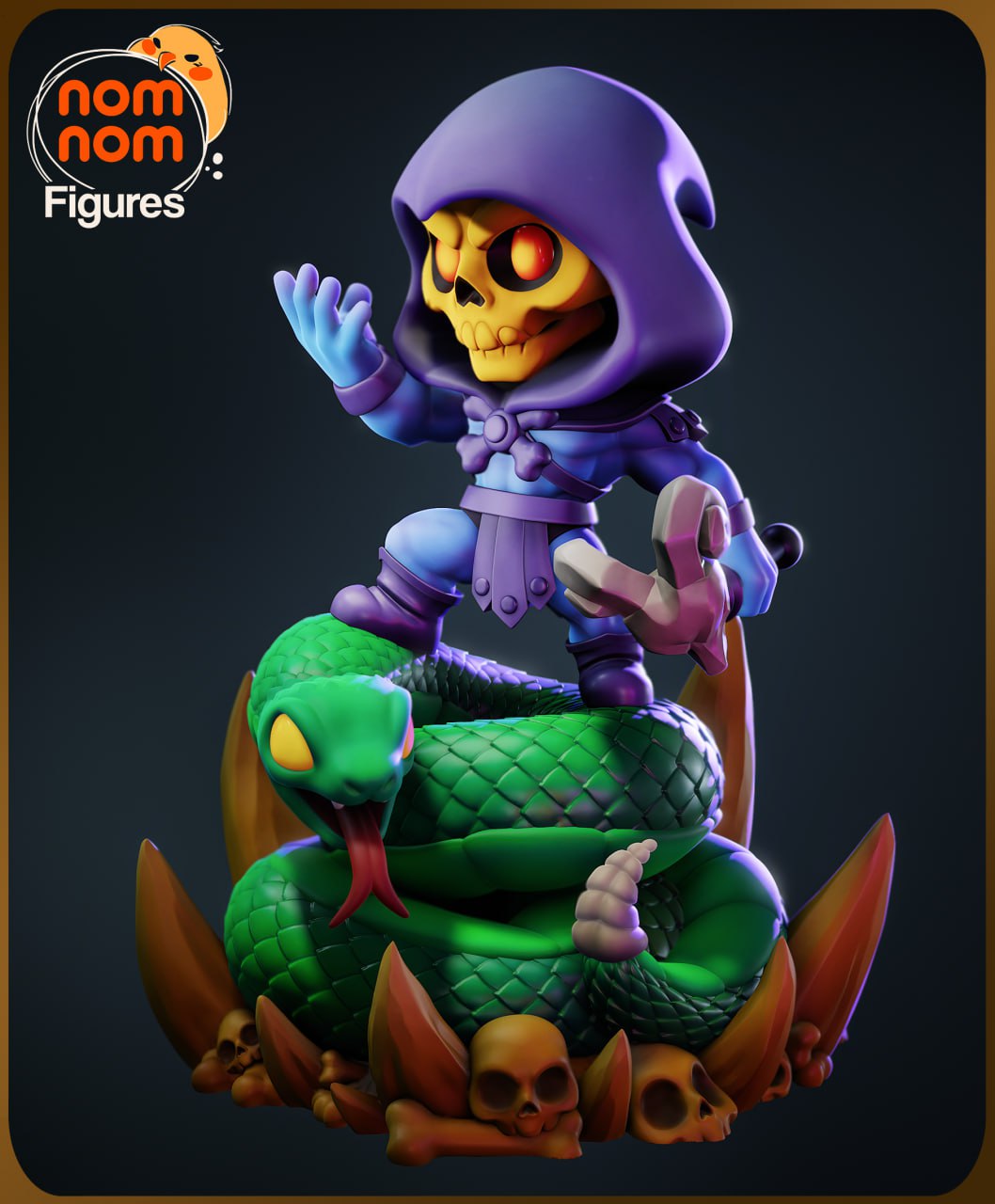 Chibi Skeletor - He-man - 15cm