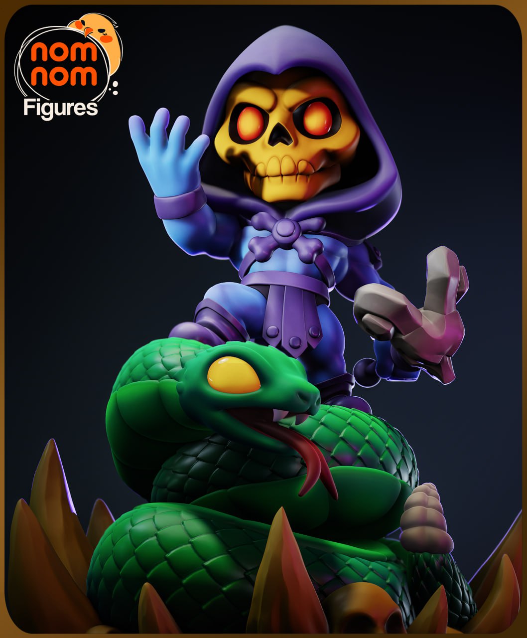 Chibi Skeletor - He-man - 15cm