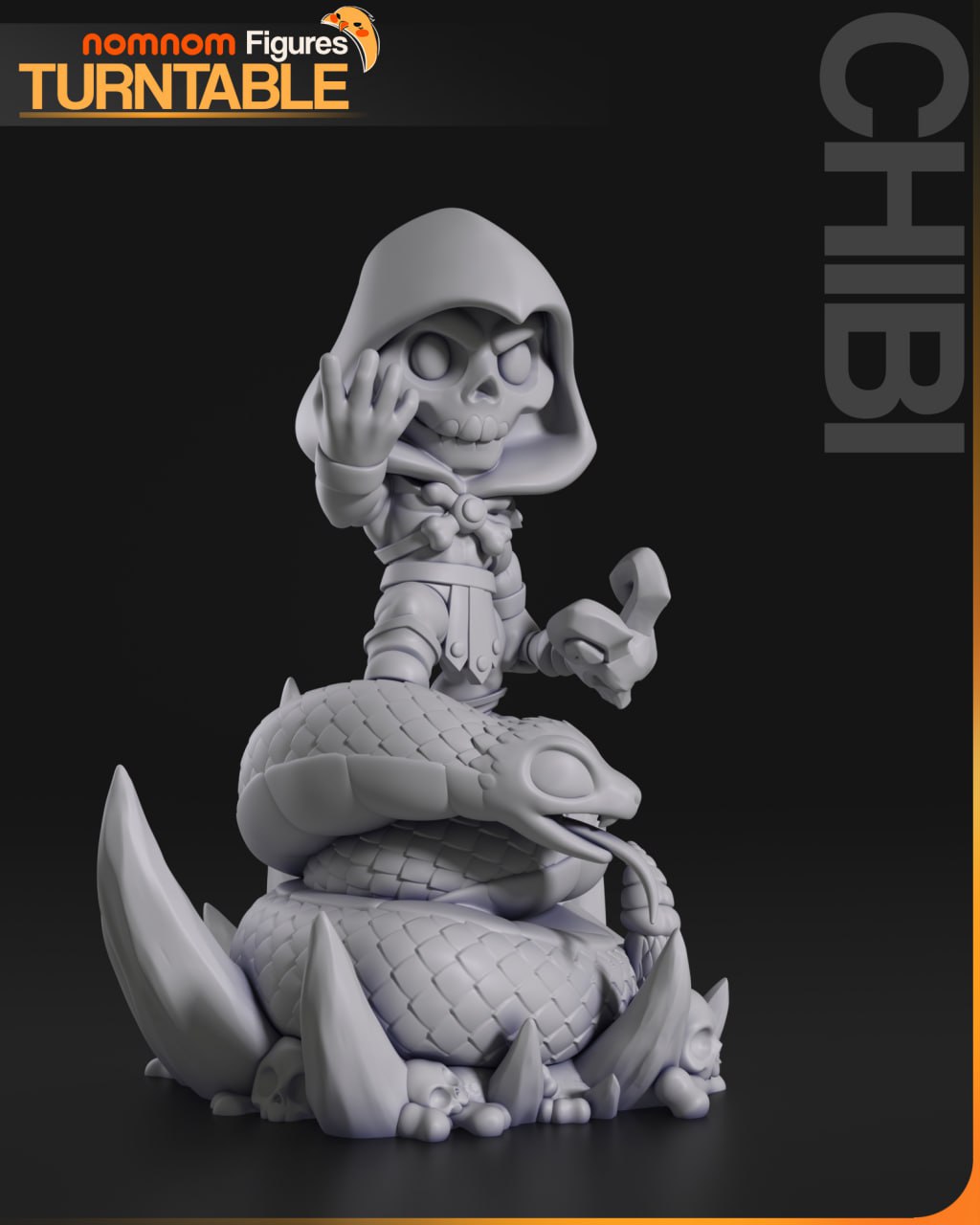Chibi Skeletor - He-man - 15cm