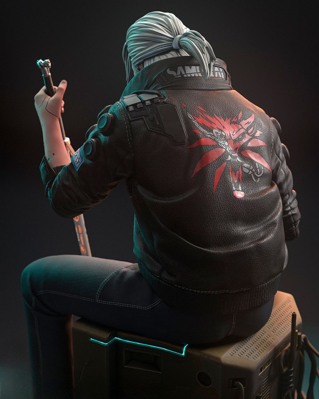 Silverronin aka Geralt from Cyberpunk 2077 · 1:6 scale
