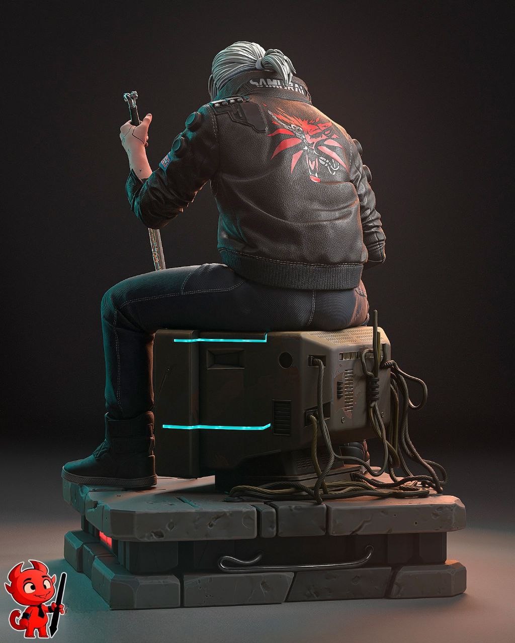 Silverronin aka Geralt from Cyberpunk 2077 · 1:6 scale