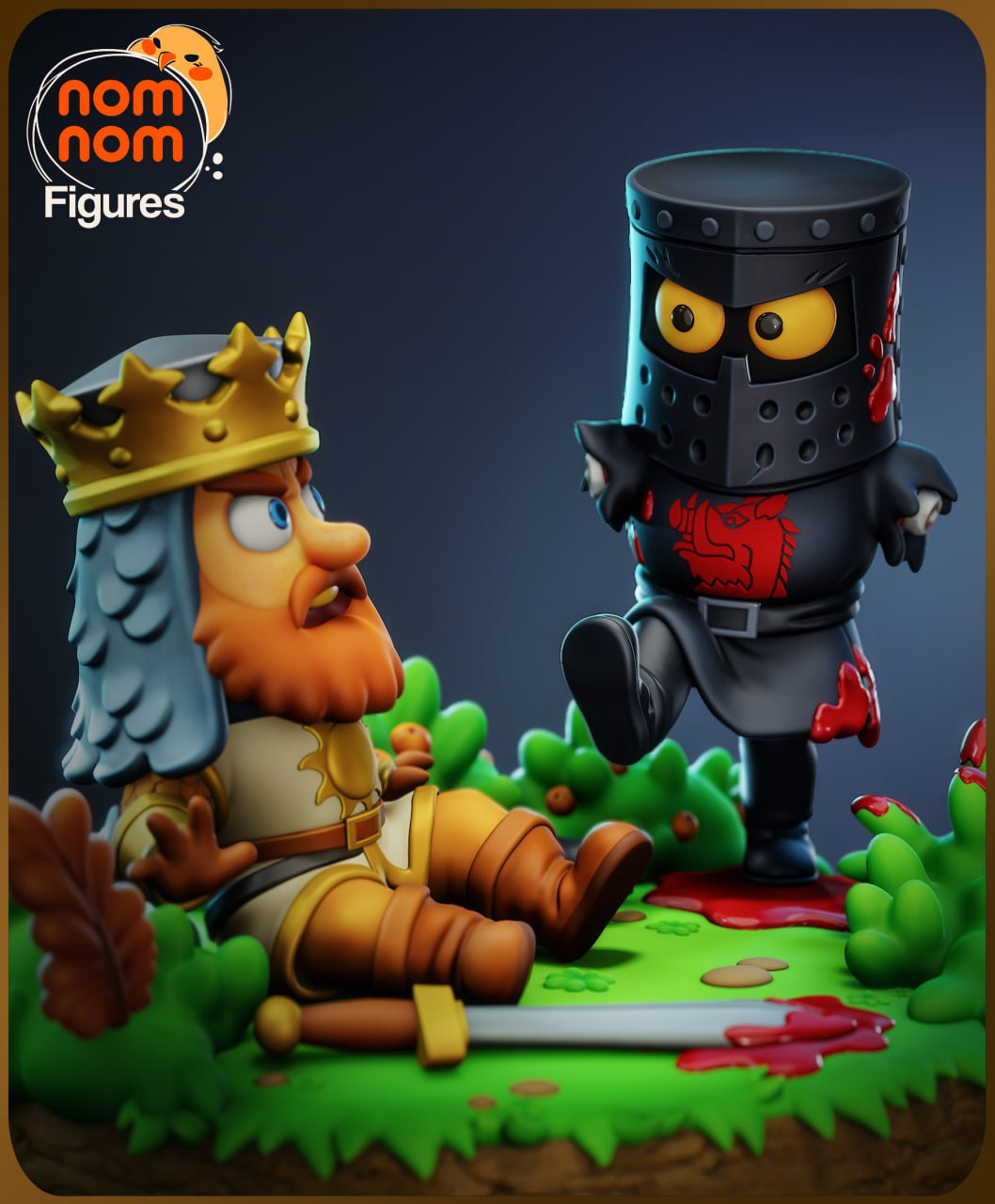 Chibi The Black Knight - Monty Python and the Holy Grail - 15 cm