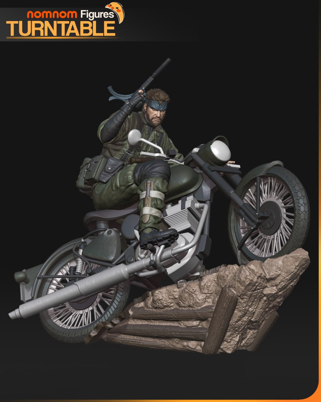 Naked Snake - Metal Gear Snake Eater - 250mm