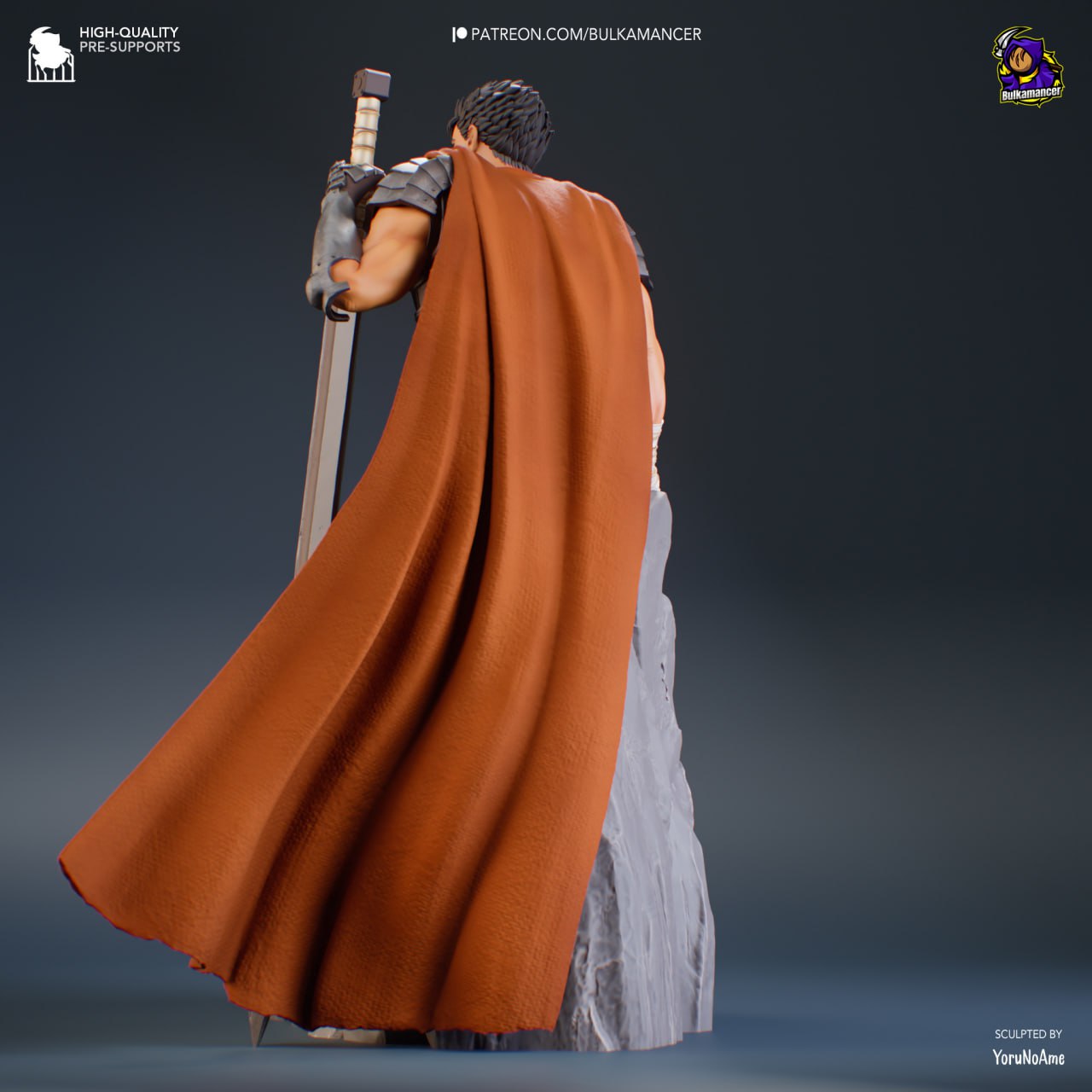 Guts - Berserk - 30 cm