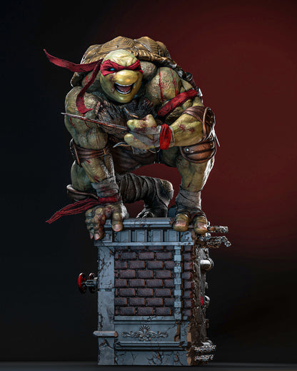 Raphael TMNT Ninja Turtle - Diorama - 35 cm