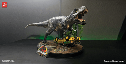 Diorama de Jurassic Park - 1:20