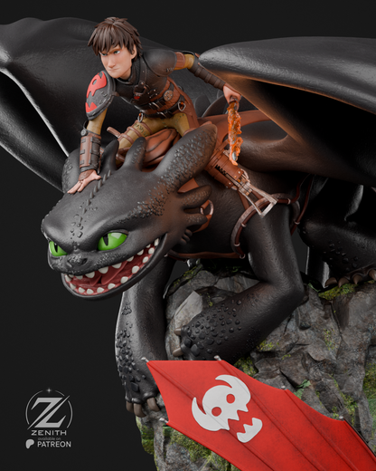 Harold et Krokmou - Dragons - 35,8 cm