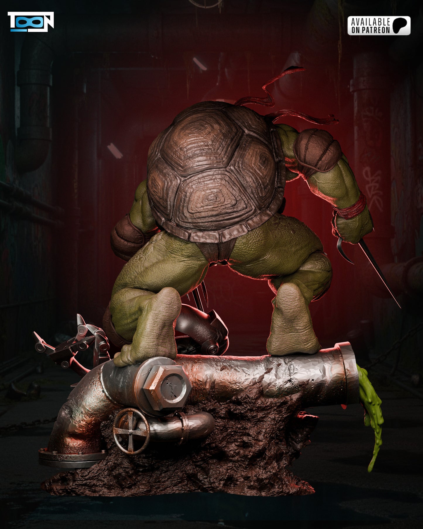Raphael - Tortues Ninja - 43 cm