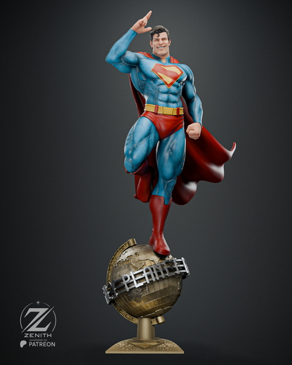 SUPERMAN AND KRYPTO - 49.7 cm