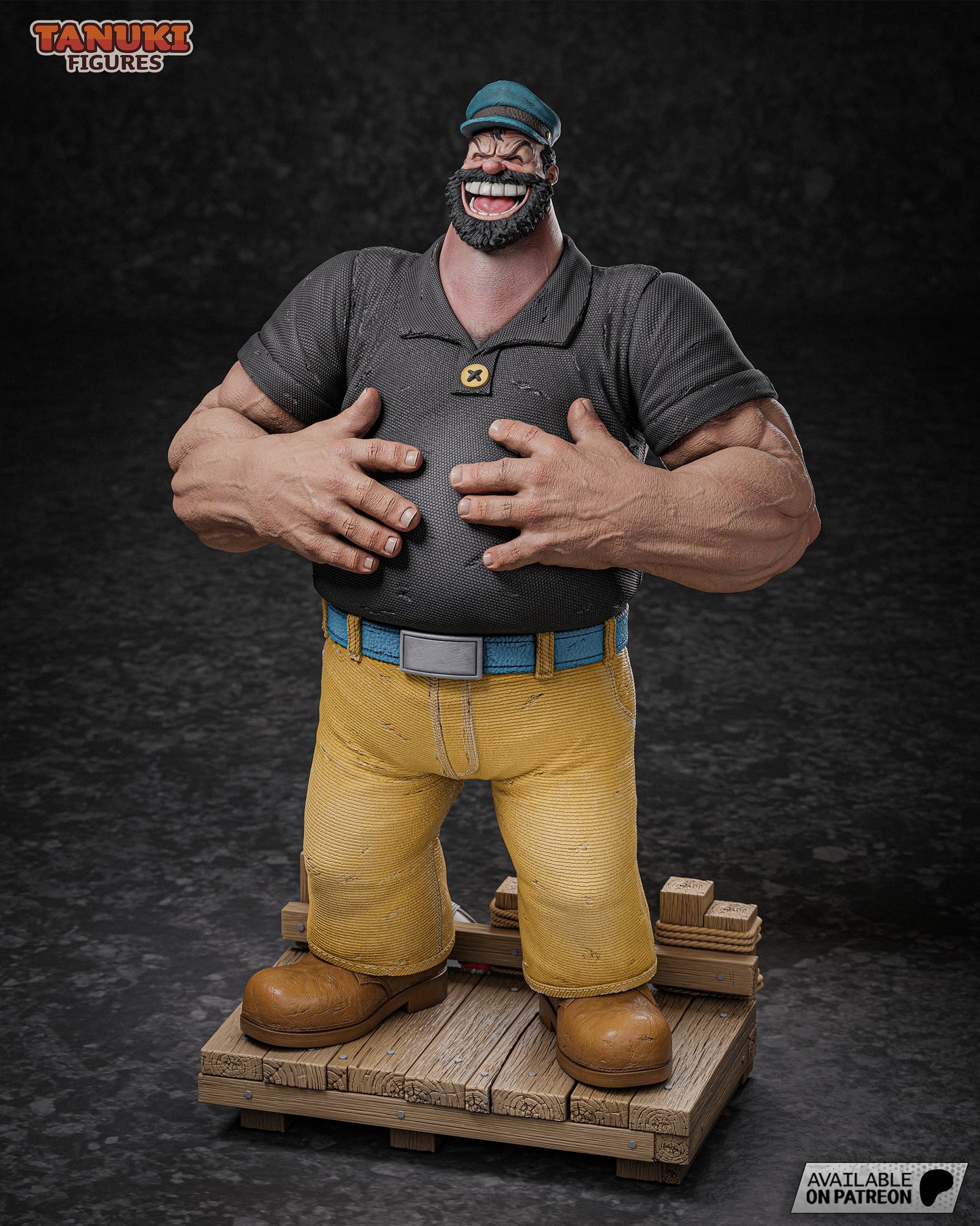 Bluto - Popeye - 36 cm