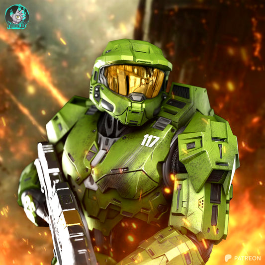 Master Chief - HALO - 34 cm