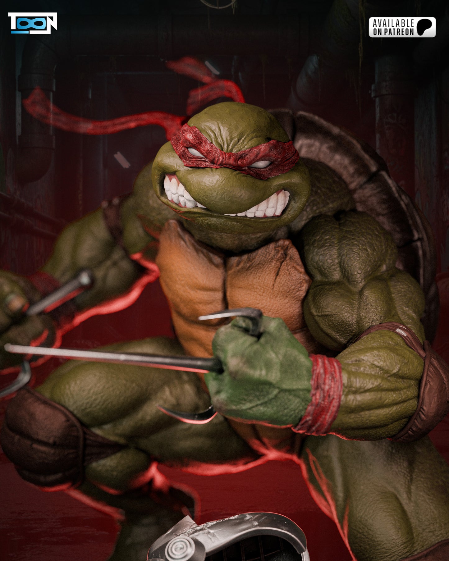Raphael - Tortues Ninja - 43 cm
