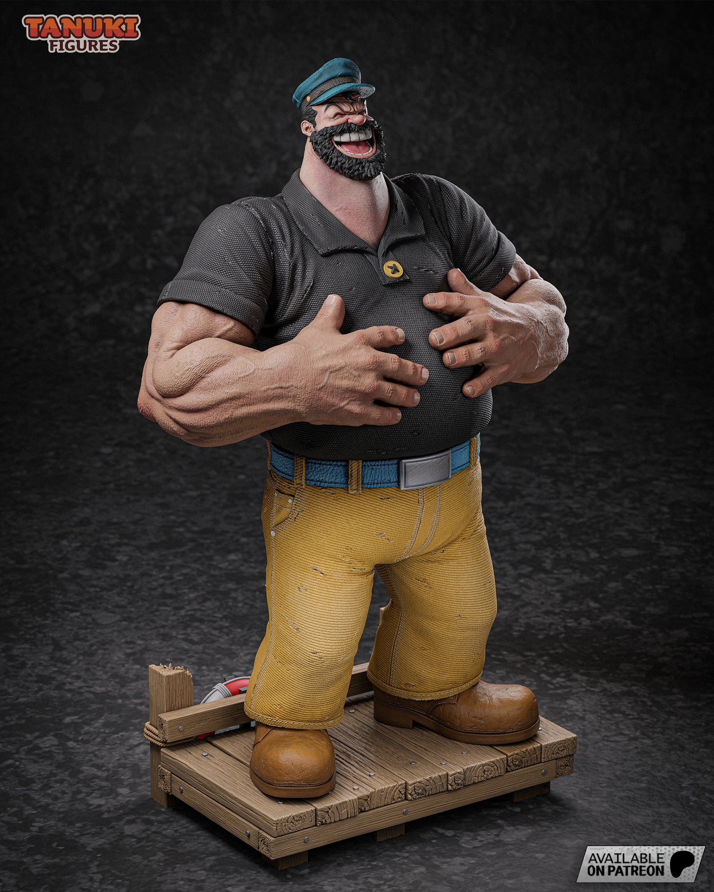 Bluto - Popeye - 36 cm