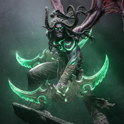 Illidan Stormrage en résine - 1:6