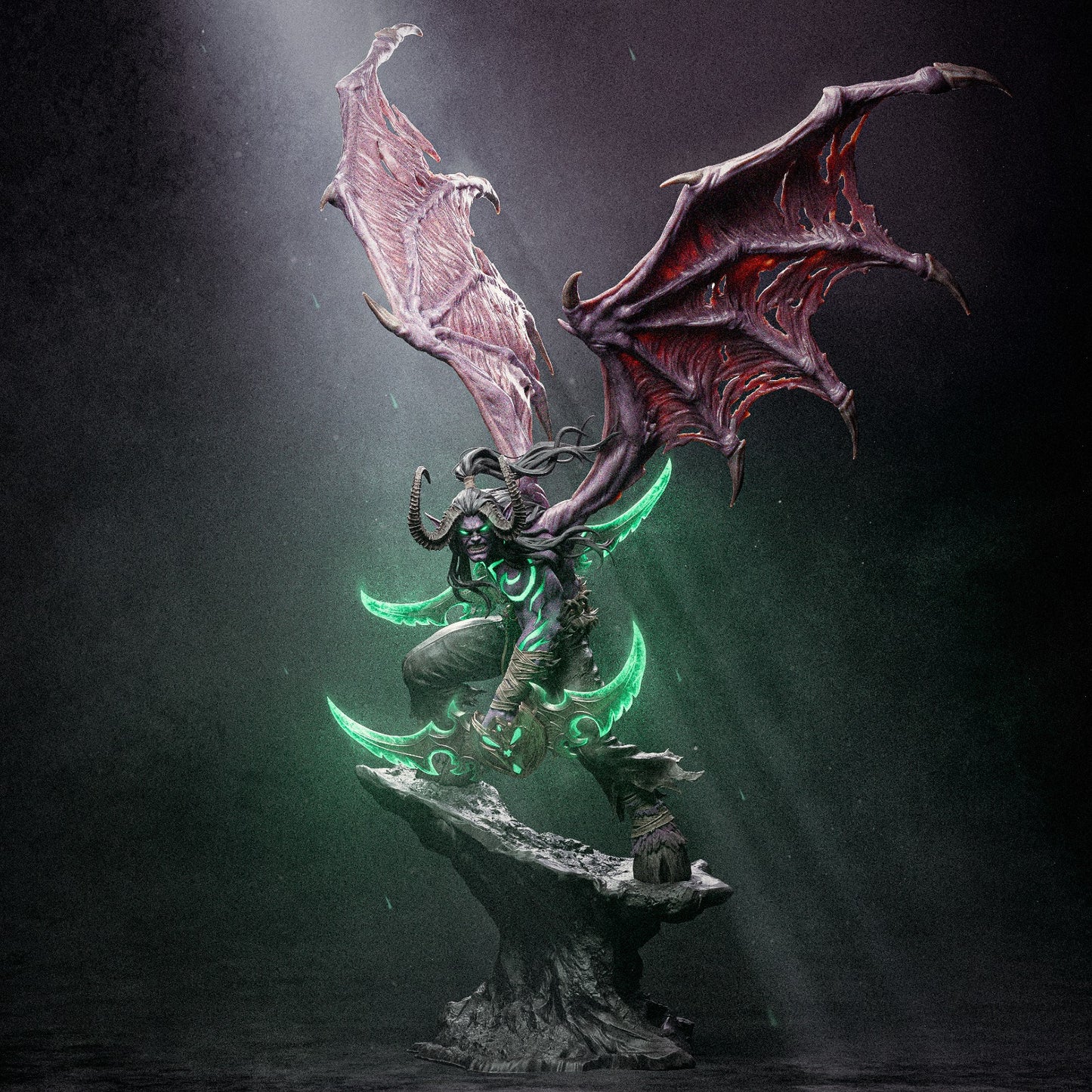 Illidan Stormrage en résine - 1:6