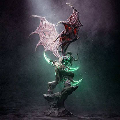 Illidan Stormrage en résine - 1:6