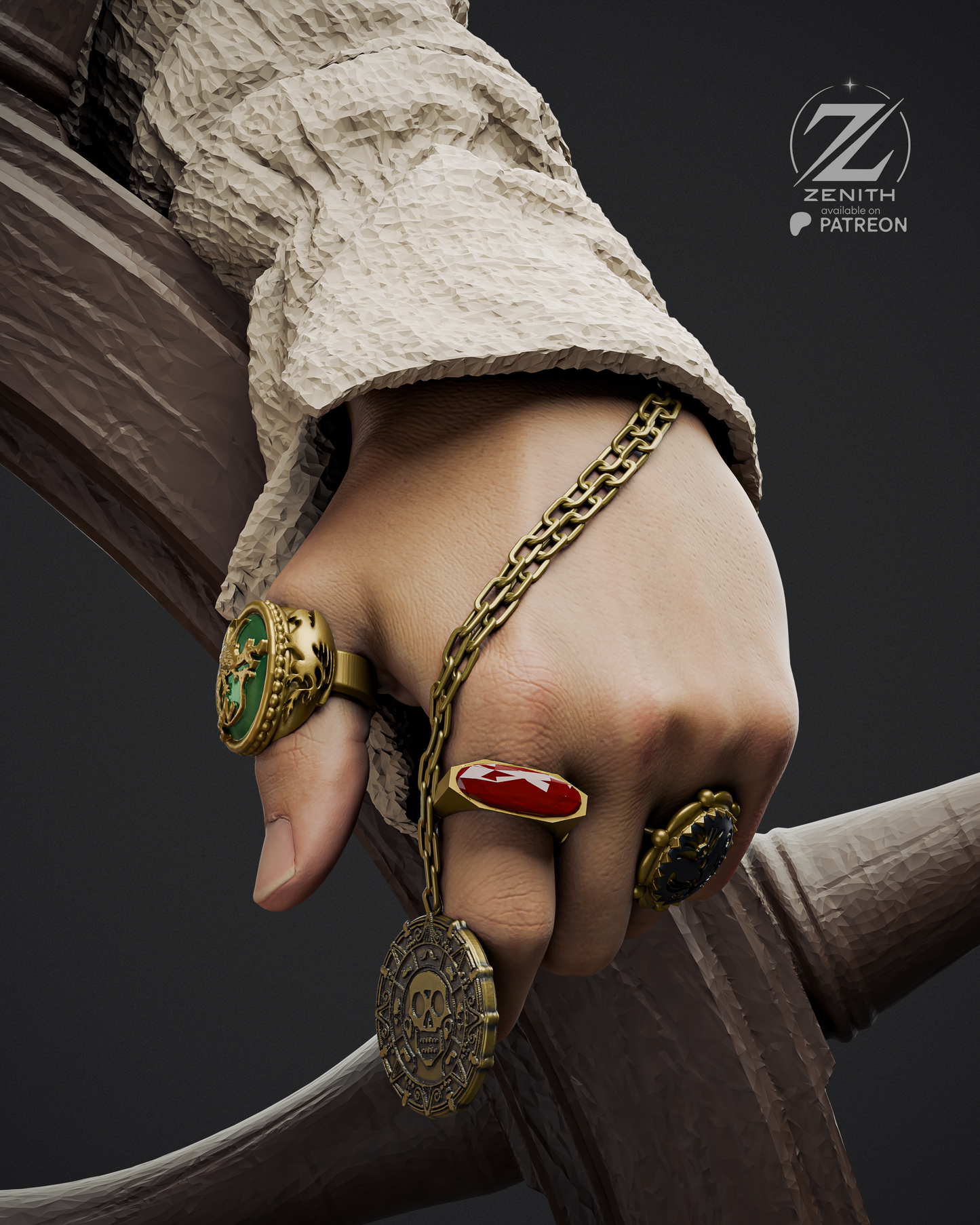 Jack Sparrow - Piratas del Caribe - 345 mm