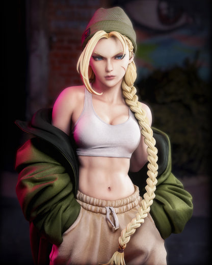 Cammy- Street Fighter - Escala 1:6