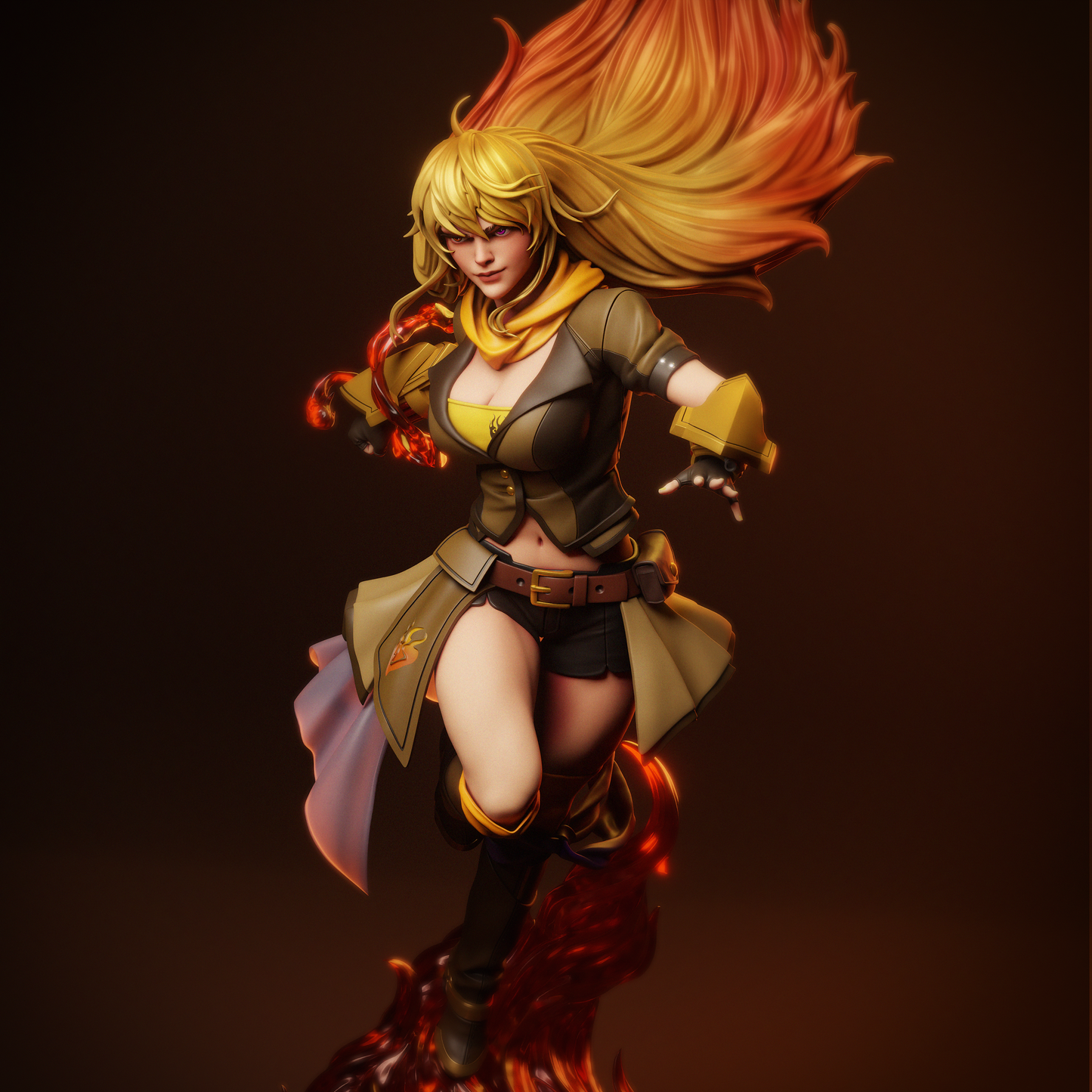 Yang Xiao Long- RWBY - Escala 1:6