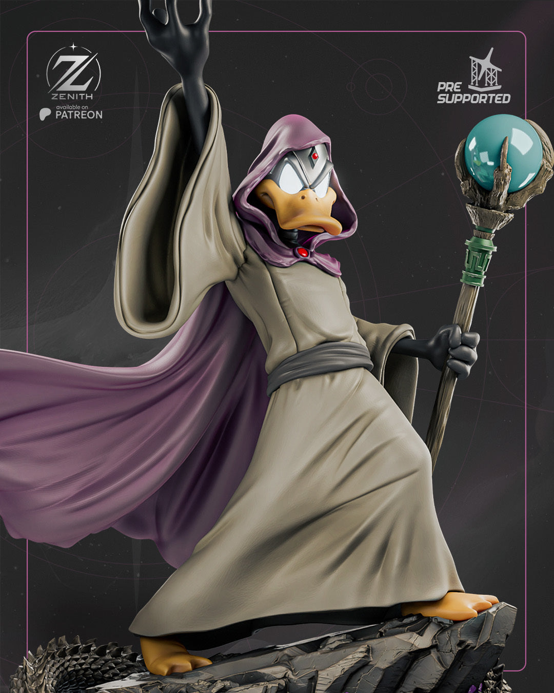 Daffy Duck - The Wizard - 30 cm