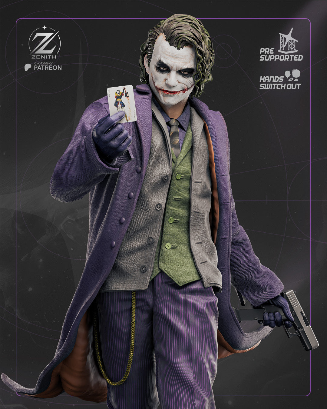 Joker - THE CLOWN - 37,6 cm