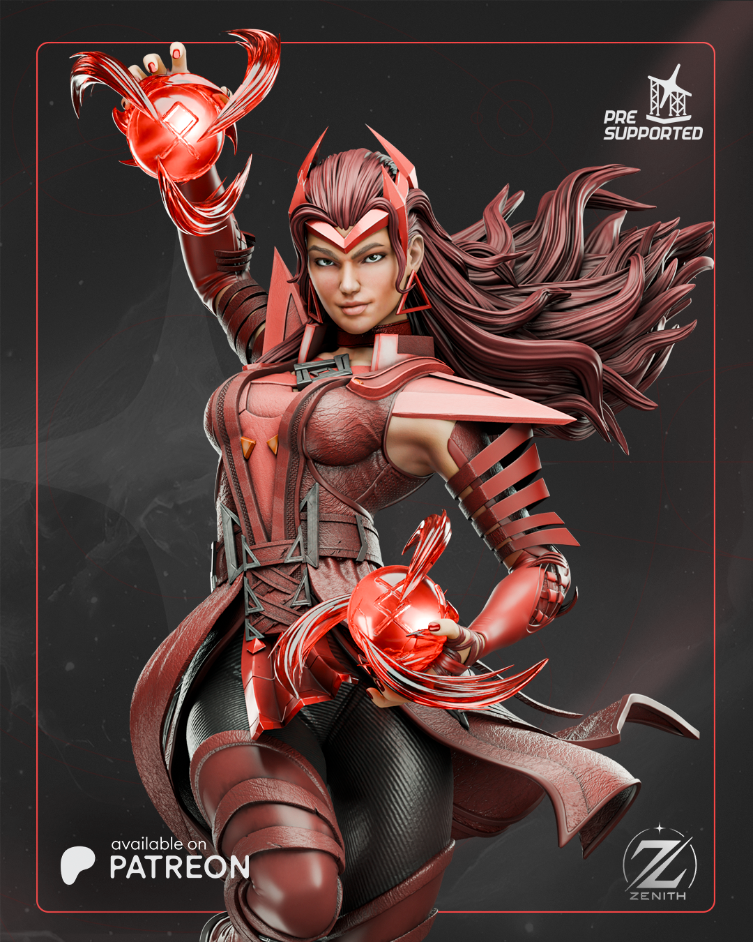 Scarlet Witch - Marvel - 18.8 in