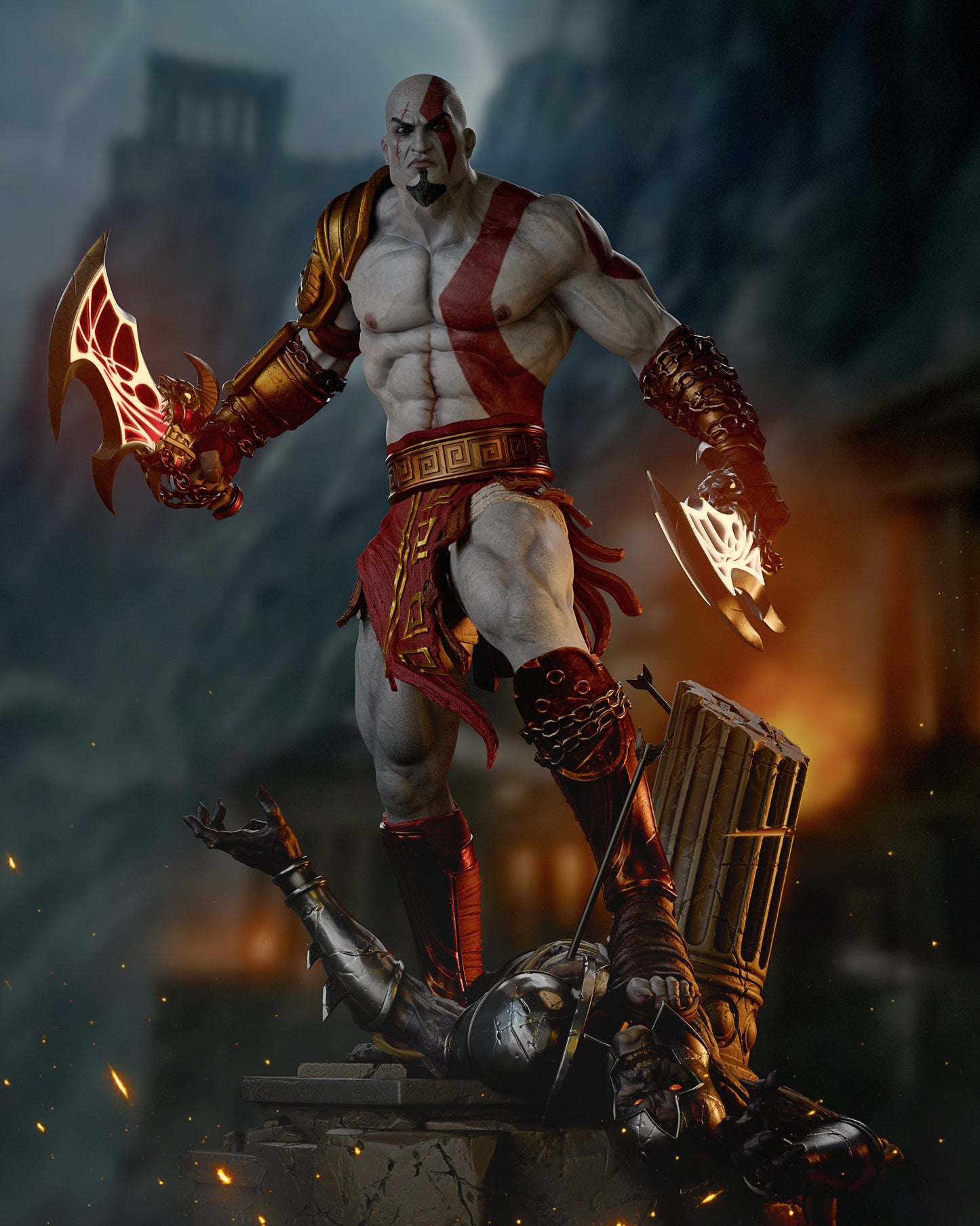 Kratos - God Of War - Escala 1:6