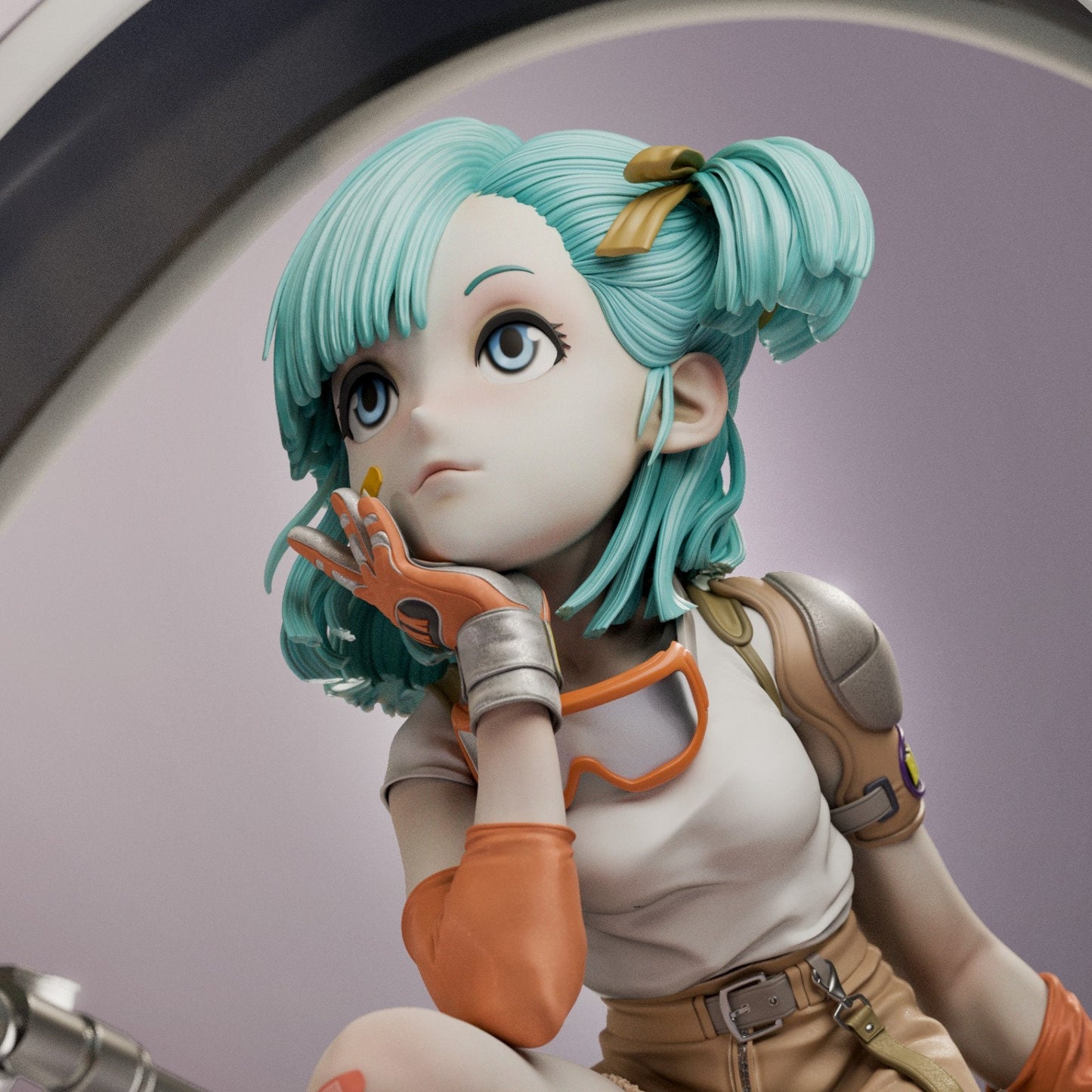 BULMA · DRAGON BALL · Capsule 9 · Ca3D · Peint