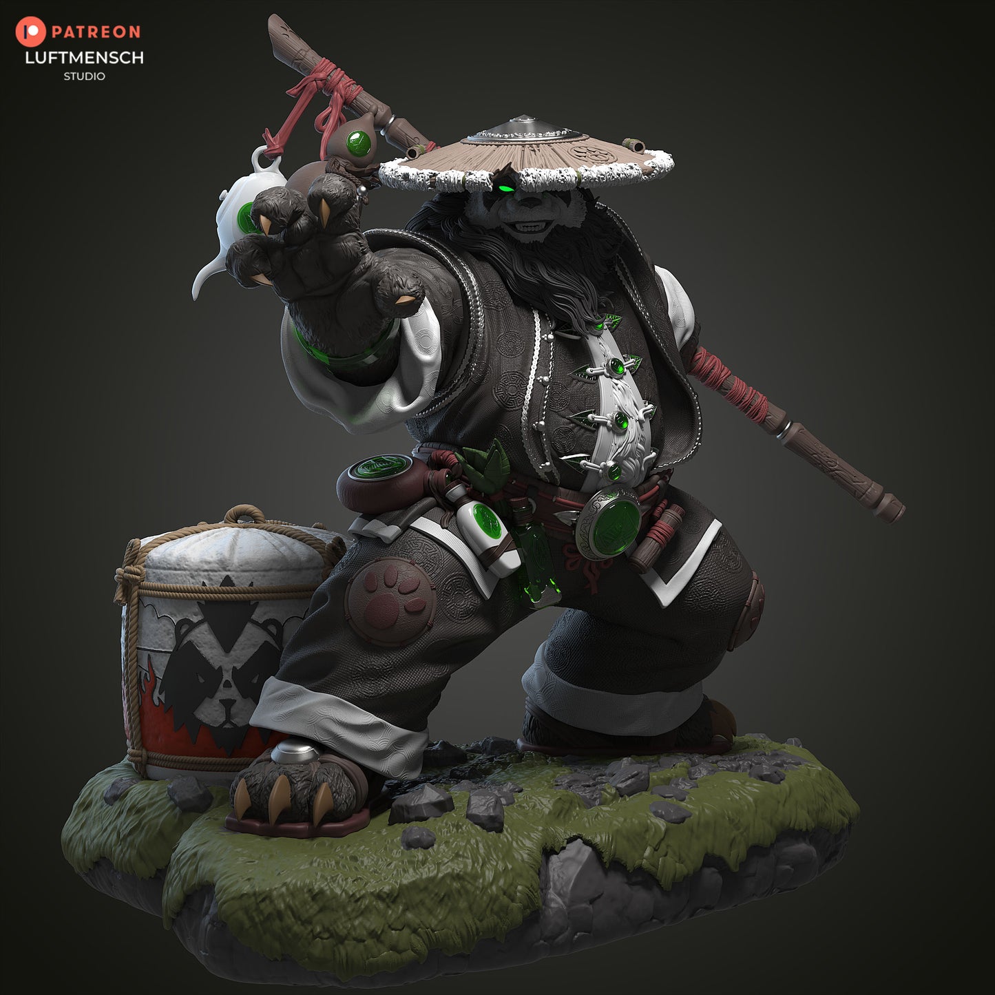 El Guerrero del Barril - 38 cm