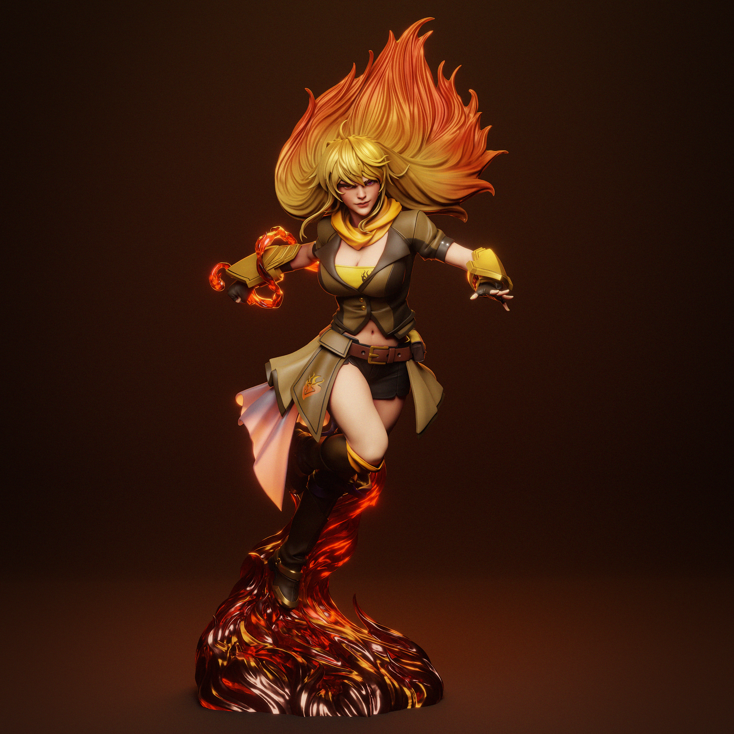 Yang Xiao Long- RWBY - Escala 1:6