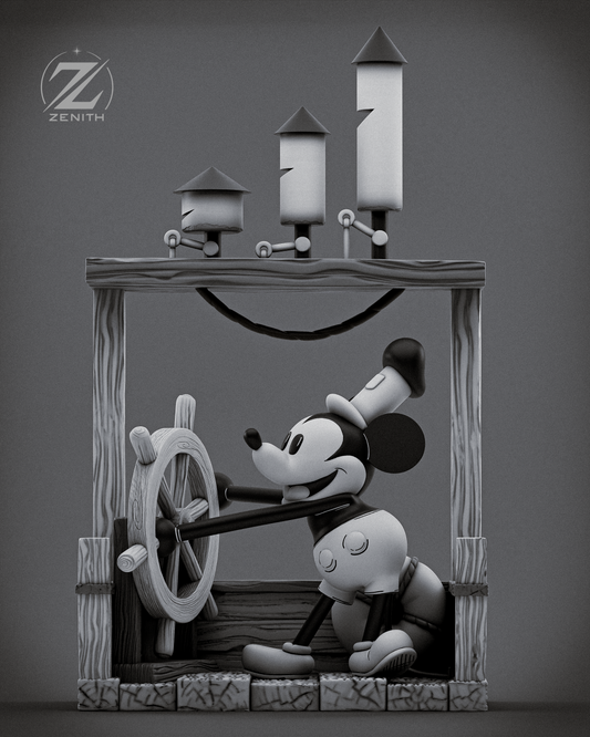 MICKEY MOUSE Steamboat Willie - 30 cm