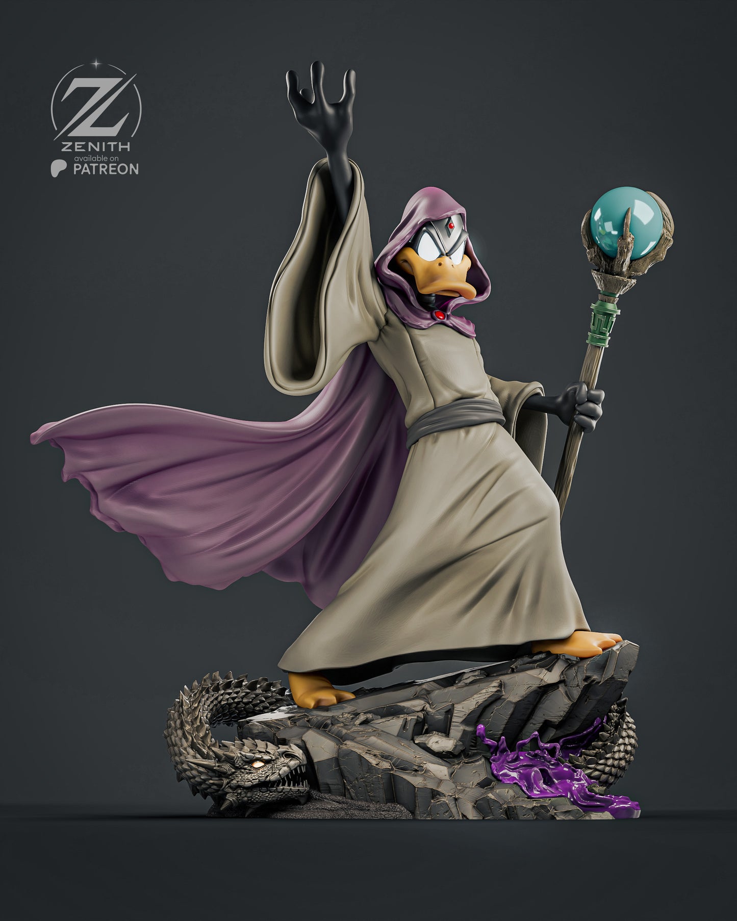 Daffy Duck - The Wizard - 30 cm