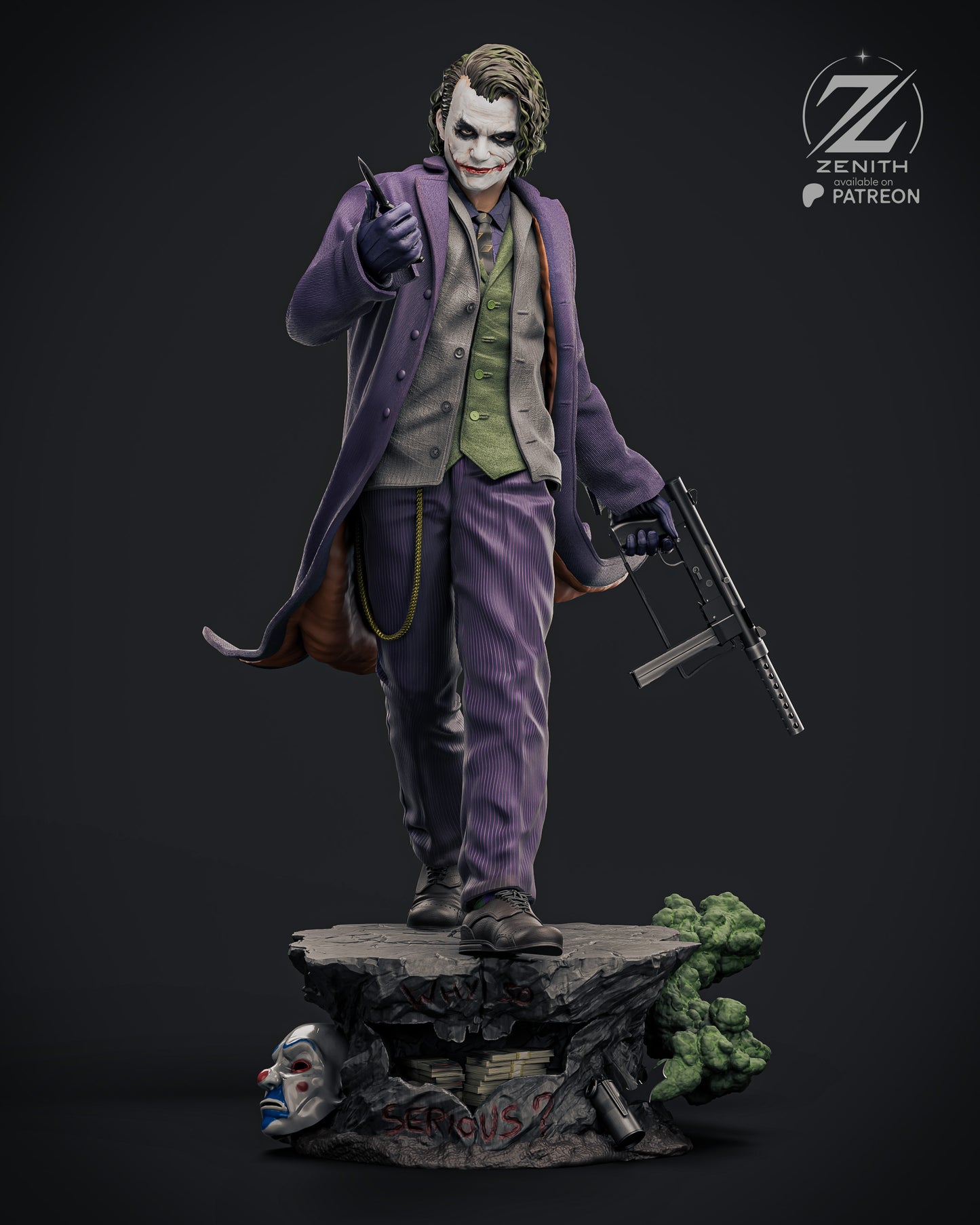 Joker - THE CLOWN - 37,6 cm