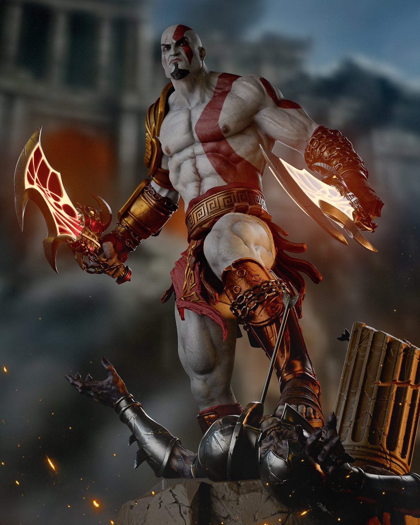 Kratos - God Of War - Escala 1:6