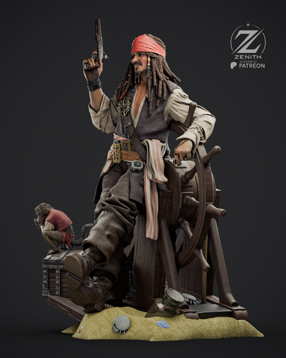 Jack Sparrow - Piratas del Caribe - 40 cm