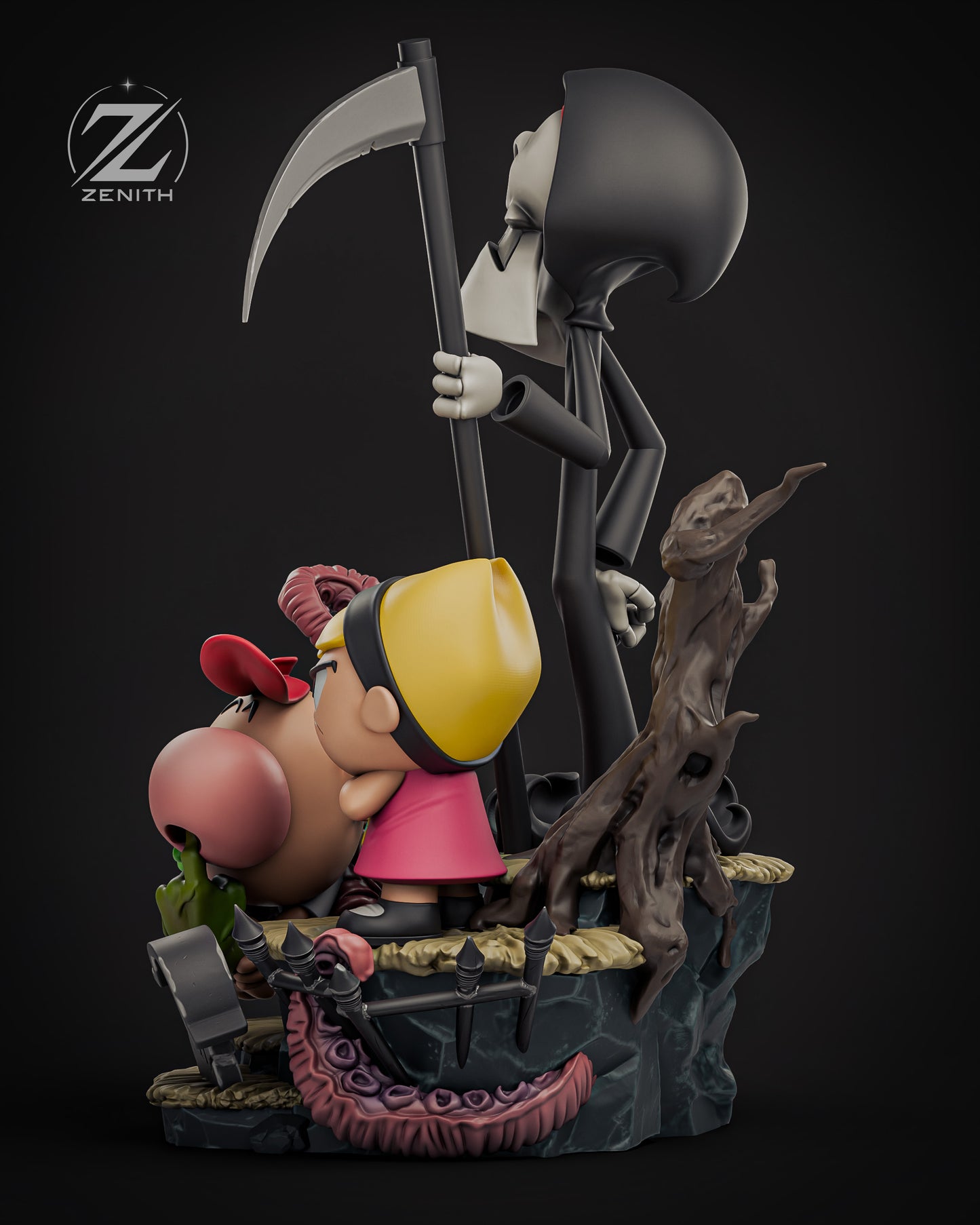 Diorama Billy and Mandy - 30 cm