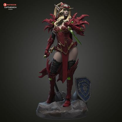 La Dama de las Dagas - 36,1 cm